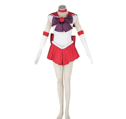 Sailor Mars Rei Hino Costume For Sailor Moon Cosplay