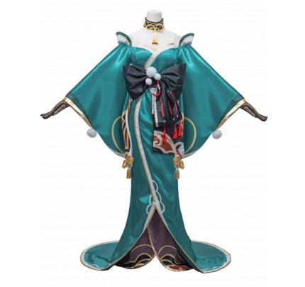 Genshin Impact Ms Hina Gorou Cosplay Costume