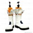 White Magical Girl Lyrical Cosplay Shoes Nanoha Boots