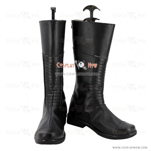 Inhumans Cosplay Shoes Black Bolt Boots