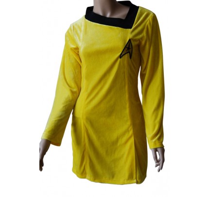 Star Trek Cosplay TOS Yellow Costume