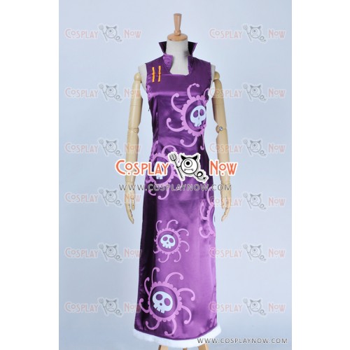 One Piece Cosplay Pirate Empress Boa Hancock Costume