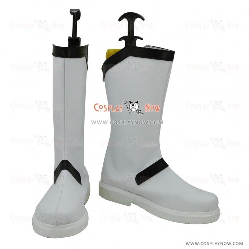 Touhou Project Cosplay Shoes Rinnosuke Morichika White & Black Boots