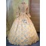 Victorian Lolita Reenactment Stage Antique Gothic Lolita Dress Maize Floral