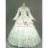 Victorian Lolita Reenactment Theatre Punk Lolita Dress White