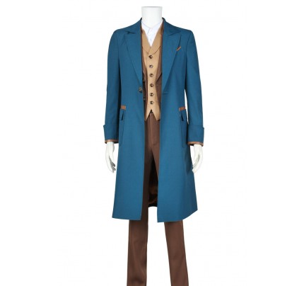 Fantastic Beasts and Where to Find Them Newt Scamander Cosplay Costume Cotton Ver