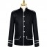 Historical Steampunk Gothic Military Victorian Suit Coat Jacket