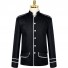 Historical Steampunk Gothic Military Victorian Suit Coat Jacket