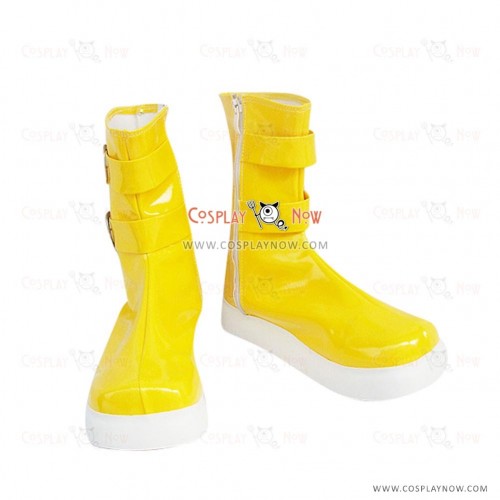 Tales of Destiny Cosplay Shoes Chelsea Torn Yellow Boots