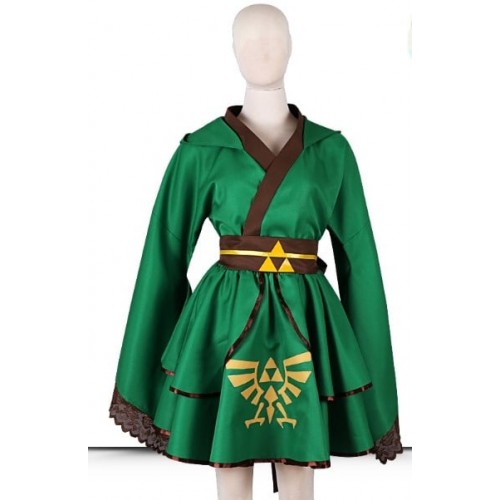 The Legend Of Zelda Link Female Cosplay Costume