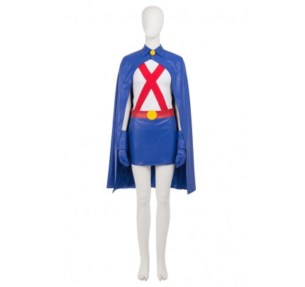 Miss Martian Costume For Young Justice Cosplay Uniform