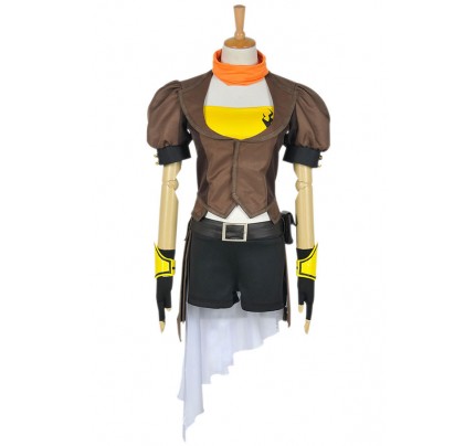 RWBY Cosplay Yellow Trailer Yang Xiao Long Costume