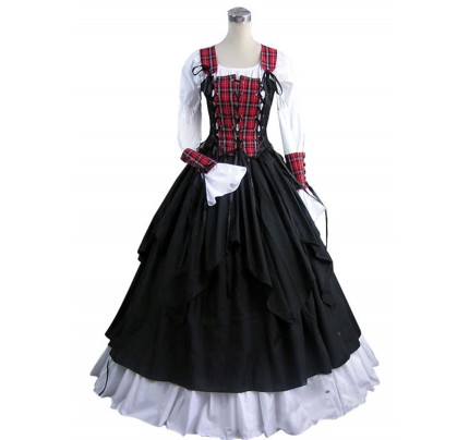 Renaissance Pirate Wench Dress Ball Gown