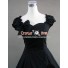 Southern Belle Cotton Evening Gown Black Lolita Dress