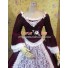 Marie Antoinette Victorian Wine Red Dress Ball Gown Prom