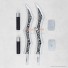 League of Legends Katarina Swords PVC Replica Cosplay Props