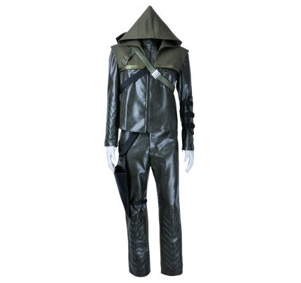 Green Arrow Cosplay Oliver Queen Costume 