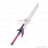 Magical Girl Lyrical Nanoha Signum Sword with Sheath PVC Cosplay Props