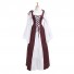 Square Collar Medieval Renaissance Vintage Dress Christmas