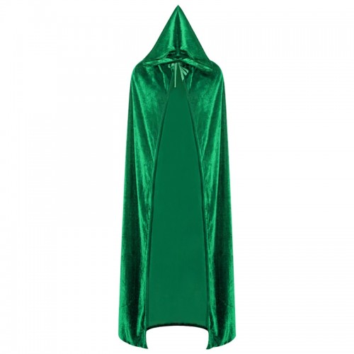 Historical Vintage Cosplay Wizard Grim Reaper Costume Cape Cloak