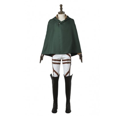 Attack On Titan Shingeki No Kyojin Cosplay Eren Yeager Costume 