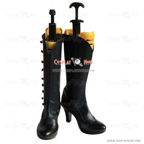 Black Butler Cosplay Shoes Ciel Phantomhive Navy Boots