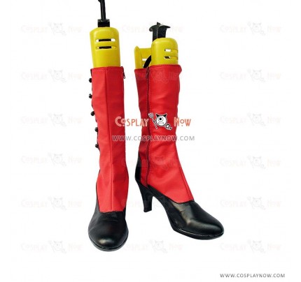 Black Butler Cosplay Shoes Madam Red Angelina Dulles Boots