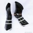 Samurai Warriors 3 Kanbei Kuroda Black Cosplay Boots