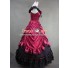 Southern Belle Lolita Ball Gown Red Wedding Dress