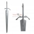 Claymore Sophia Big Sword PVC Cosplay Props Weapon