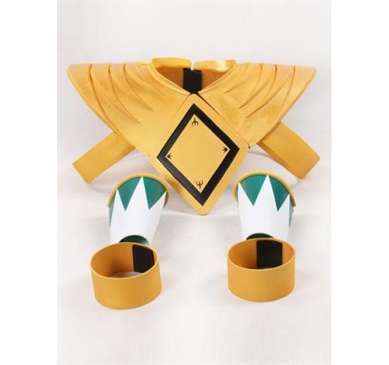 Mighty Morphin Power Rangers Green Ranger Dragon Shield with Two Bands and Bracers Cosplay Prop