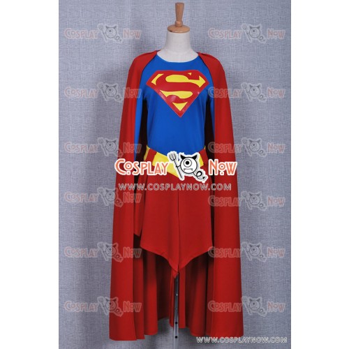 Superman Supergirl Cosplay Costume