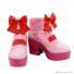Pretty Cure Smile PreCure Hana Nono Cure Yell Pink Red Cosplay Shoes
