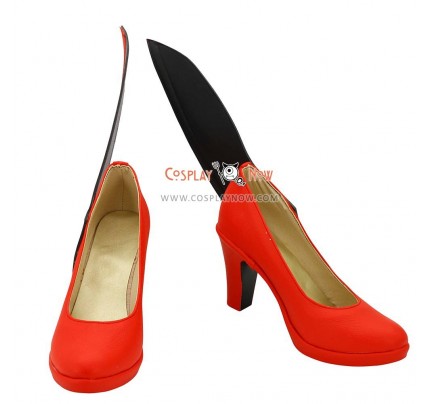 Kantai Collection Fleet Girls Takao Red & Black Cosplay Shoes