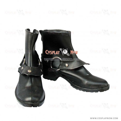 Yu-Gi-Oh! Yugi Muto Black Short Cosplay Boots