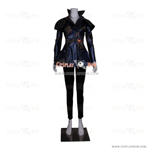 The Descendants Cosplay Costumes Mal Blue Coat