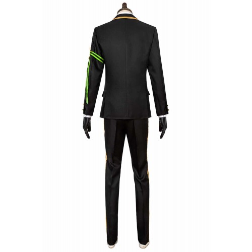Game Twisted Wonderland Malleus Sebek Silver Uniform Costume For Adult