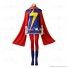 The fourth Captain Ms.Marvel Kamala Khan Cosplay Costume