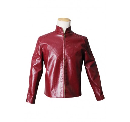 Smallville Clark Kent Cosplay Costume Red Coat 