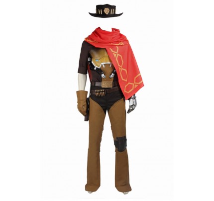 Overwatch Cosplay McCree Costume 