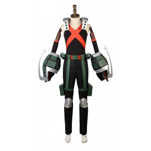 Boku No Hiro Akademia My Hero Academia Bakugou Katsuki Fighting Cosplay Costume