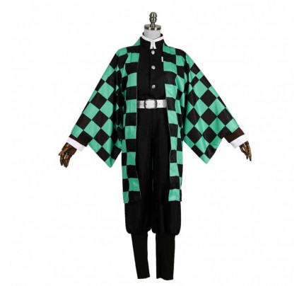 Demon Slayer Tanjiro Kamado Cosplay Costume