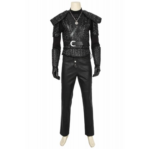 2019 TV The Witcher Geralt Of Rivia Cosplay Costume