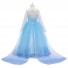 Frozen Cosplay Princess Elsa Costume Girl Dress for Children Evening Party