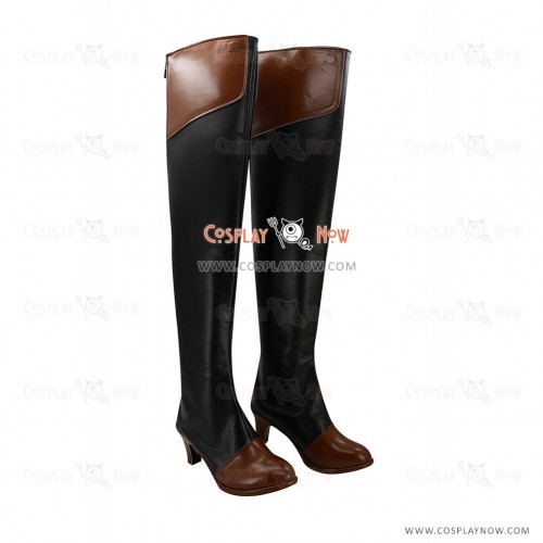 Kantai Collection Cosplay Shoes Fleet Girls Kongou Boots