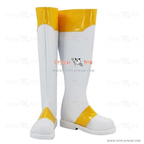 Cardcaptor Sakura Cosplay Shoes Sakura Kinomoto White Boots