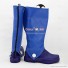 Tales of Destiny Cosplay Shoes Leon Magnus Magnus Blue Boots