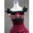 Southern Belle Lolita Ball Gown Red Wedding Dress