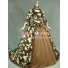 Renaissance Victorian Ball Gown Reenactment Stage Floral Lolita Dress Costume