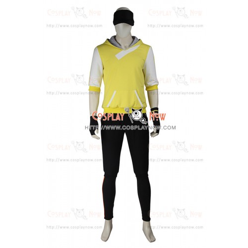 Pokemon GO Cosplay Male Yellow Uniform